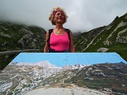 54 Cartina dei monti ad ovest